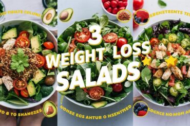 Slim Down with Flavor: Delicious Salads for Rapid Weight Loss | Healthy Recipes to Shed Pounds Fast!