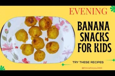Banana Snacks for the Perfect Evening | Easy & Healthy Recipes