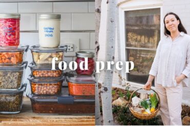 Healthy food prep for the week