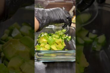 Easy avacado cucumber yogurt salad Recipe