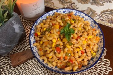 How to Make Chicken Macaroni - Quick and Delicious Macaroni Recipe | Weight Loss Healthy Recipe