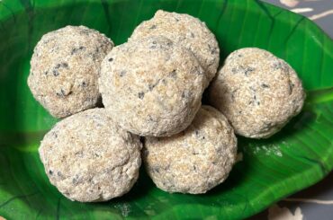 Porivilangai urundai | healthy laddu recipe | Protein rich snacks | Healthy snacks recipes