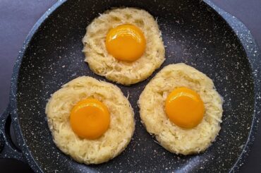 Just Add Eggs With Potatoes Its So Delicious/ Simple Healthy Breakfast Recipe/ Cheap & Tasty Snacks