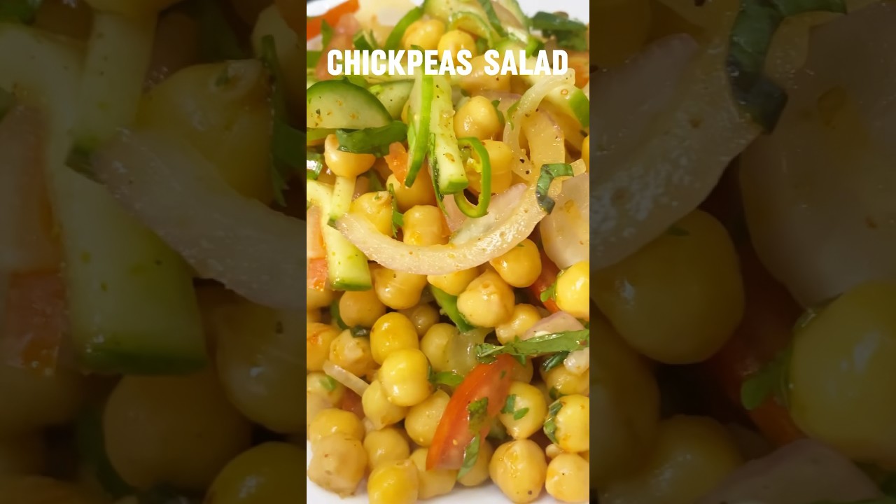 Quick & Healthy Chickpea Salad Recipe | Fresh & Flavorful Chana Chaat | cookingwithABM Quick & Healthy Chickpea Salad Recipe | Fresh & Flavorful Chana Chaat | cookingwithABM