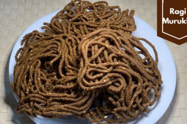 Ragi Murukku Recipe | Healthy Snacks Recipe  |
