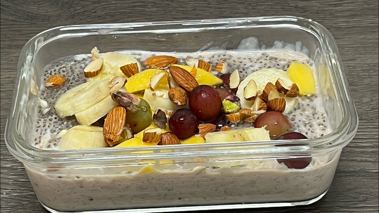 How To Make Oats Chia Pudding For Weight loss | Healthy Breakfast Idea | Oats recipes How To Make Oats Chia Pudding For Weight loss | Healthy Breakfast Idea | Oats recipes