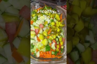 Healthy salad #food #dinner #foodvideos #viral #trending #foodie #shorts