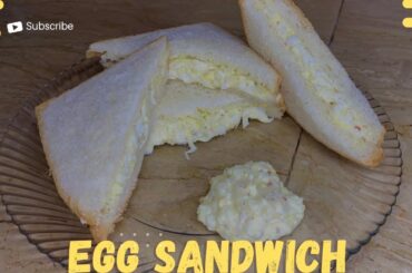 Egg Sandwich Recipe || Egg Mayo Sandwich || Easy And Quick Mayo Sandwich || Healthy Breakfast