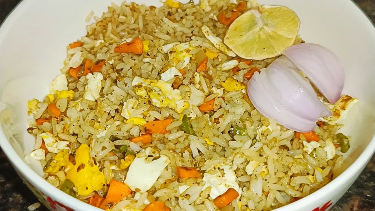 Healthy Homemade Egg Fried Rice |Best Healthy Dinner Recipe | Quick Rice recipe|leftover rice recipe Healthy Homemade Egg Fried Rice |Best Healthy Dinner Recipe | Quick Rice recipe|leftover rice recipe
