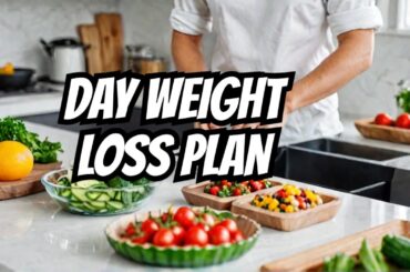 1 Week of Quick & Healthy Weight Loss (Meal Prep & Recipes)