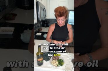 Healthy dinner ideas for carb cycling. #womenover40 #cooking #nutritionfirst #fitnessover40