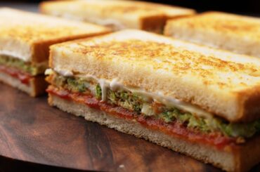 Easy Korean Street Toast | Making Cabbage Egg Sandwich