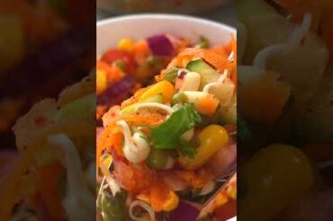 #shorts Sprouted Mung Bean Salad