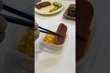 [ASMR] Make & Pack my School Lunch with me! pt.6 #spam #rice #sandwich #lunchbox #asmr