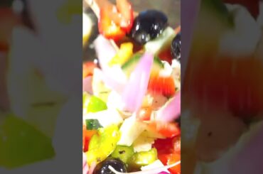 Original Greek Salad Recipe #greeksalad #greek #shorts #greekmusic