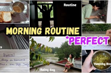 PERFECT MORNING ROUTINE/HEALTHY BREAKFAST IDEAS