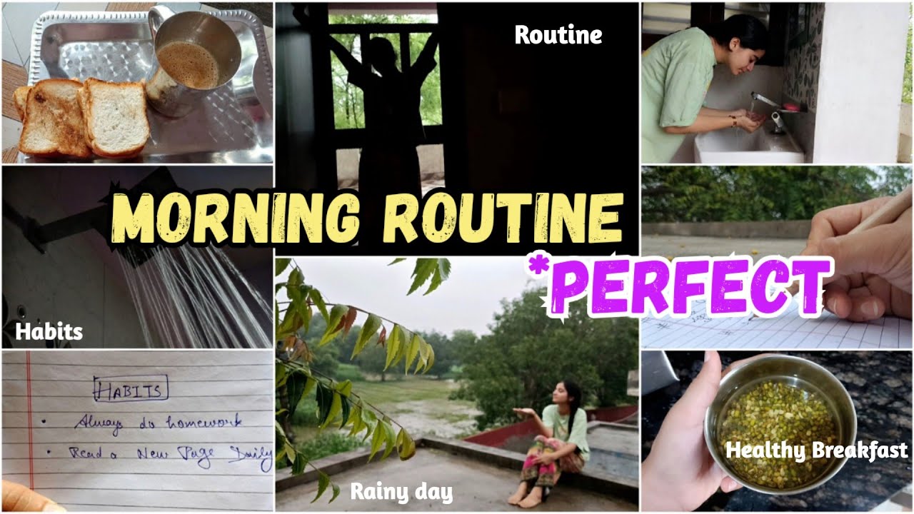PERFECT MORNING ROUTINE/HEALTHY BREAKFAST IDEAS PERFECT MORNING ROUTINE/HEALTHY BREAKFAST IDEAS
