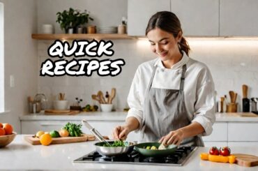 Quick & Healthy Recipes for Busy Lives!