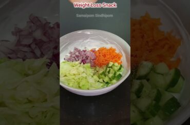 Healthy Weight Loss Snack | Lotus Seeds Chat #shorts #samaipomsindhipom #weightloss #snacks