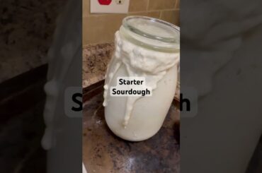 How to make PERFECT Sourdough Starter#sourdough #sourdoughstarter #bread