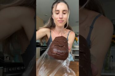 CHOCOLATE LAVA ice cream sandwich with sourdough chocolate lava cookies #dessert #cookies #baking