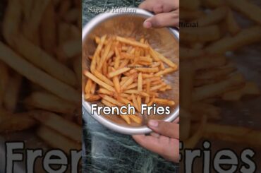 Crispy and Perfect,  Easy way to make French Fries at Home #Shorts #Viral #FrenchFries