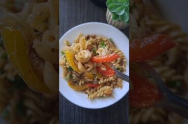 Easy Chicken Fajita Pasta | Healthy Recipes | Easy Dinner Ideas #food #chickenpasta #dinnerrecipe