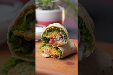 Dal Patty Wrap for Dinner or Lunch #lunch #dal #recipe #indianmom #wrap #healthy #homemade #dinner