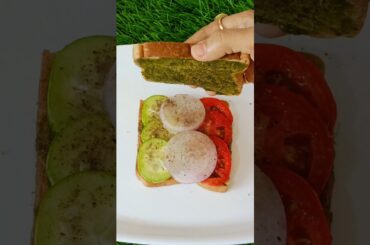 weight loss healthy brown bread sandwich#breakfast #shorts#viral #shortsfeed #food #sandwich#recipe
