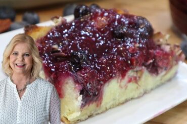 Ultimate Blueberry Rhubarb Bread Pudding Recipe | Healthy and Delicious