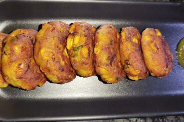 Sweet Corn Tikki #Corn Cutlet recipe #Tasty n healthy snacks recipe for Kids Sweet corn Tikki