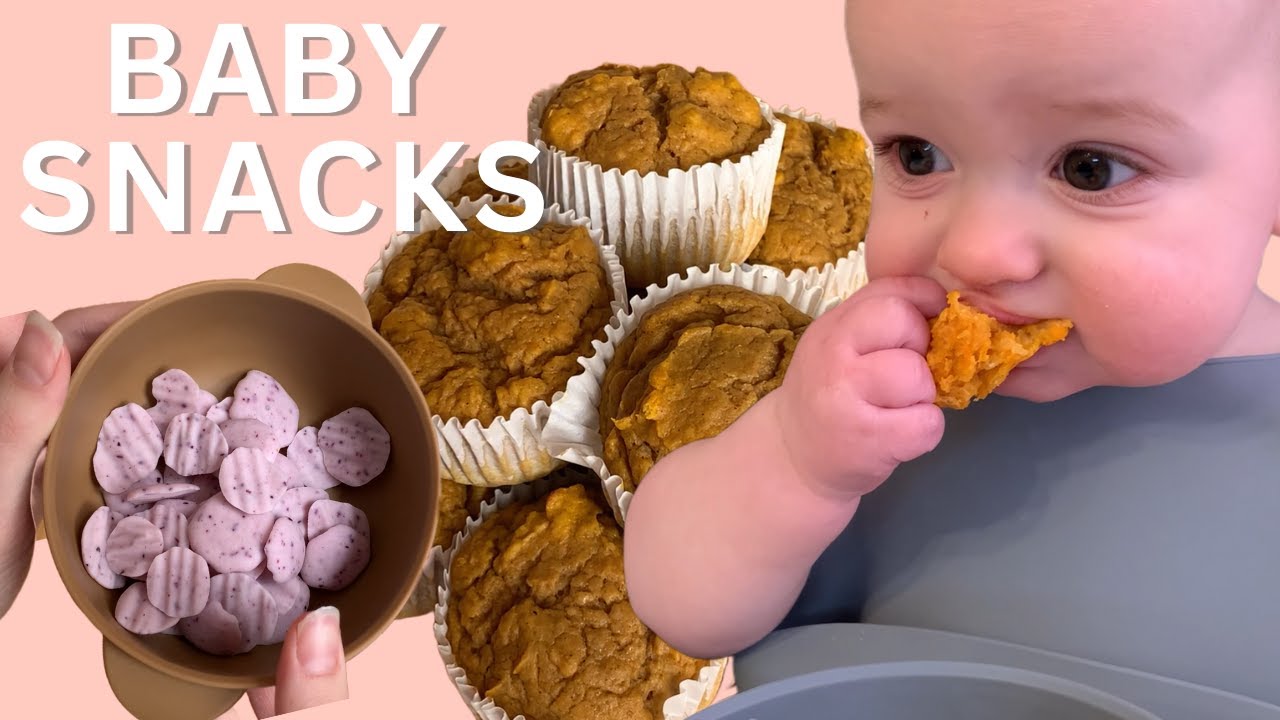 HOMEMADE BABY SNACKS | easy and nutritious snacks you can make ahead of time! HOMEMADE BABY SNACKS | easy and nutritious snacks you can make ahead of time!