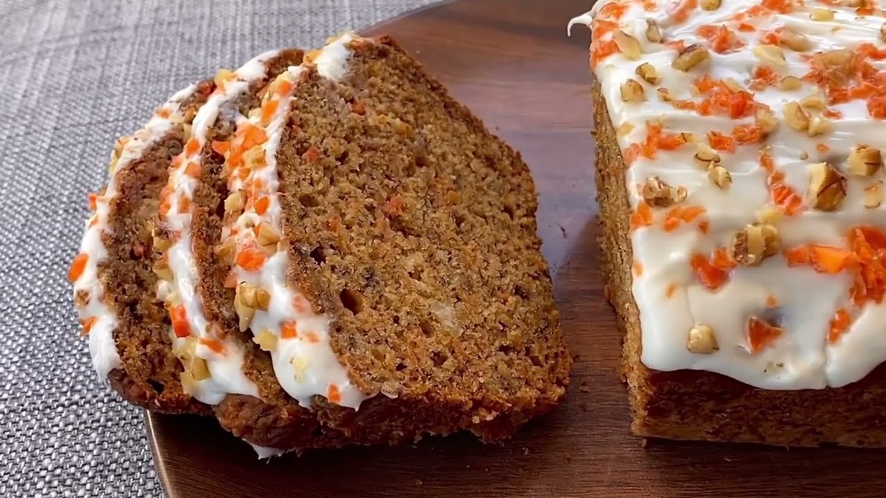 Super DELICIOUS Carrot Cake Banana Bread! Super DELICIOUS Carrot Cake Banana Bread!