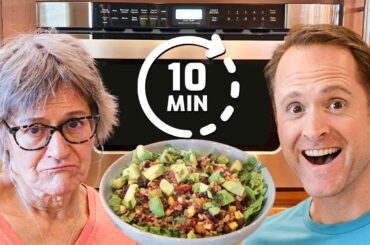 MOM RATES My Healthy 10 Minute Microwave Meals WFPB