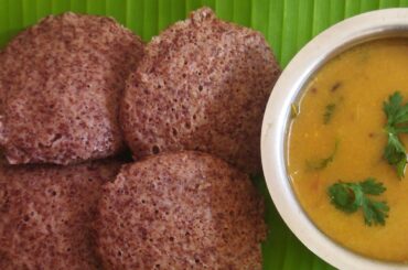 ragi idly recipe//healthy breakfast recipe//ragi recipe