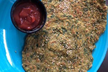 Instant Gluten Free Lunch Recipe For Weight Loss - Millet Recipes - Bajra Chilla #shorts