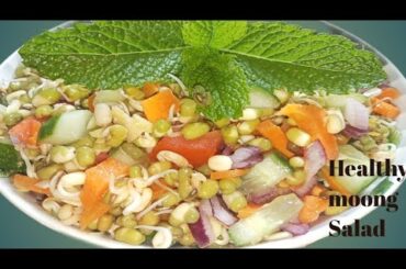 Healthy & weight lose recipe/moong dal salad/ Diabetics healthy salad recipe