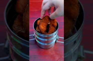 Today’s lunch box recipe: Sambar with Fish fry #shortsfeed #lunchboxrecipes #lunchideas #lunch