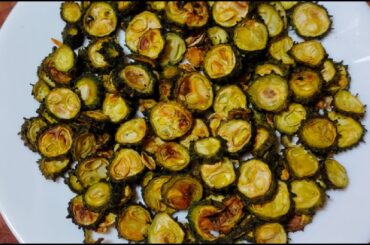 Oil Free Snacks | Healthy Snacks | Air Fryer Recipes |M'Oven #bittergourd |bitter gourd chips #chips