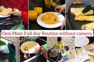 Dasi Mom Morning To Night Routine Without camera | Healthy Beef Wrap | Quick Spaghatti For Kids