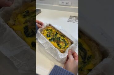 [ASMR] Make & Pack my school lunch with me pt.8 #quiche #salad #lunchbox #asmr