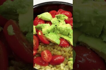 Corn and Green Chiles Salad | @eatcolor #salad #corn #shorts #cooking #recipe