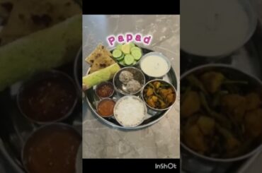 Have you tried these 7 Days 7 Healthy Veg Lunch Thali Ideas  #viral #whole week menu #youtubeshorts