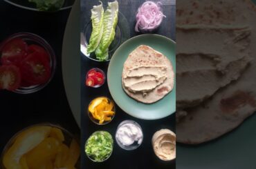 Pita Bread Wrap Ideas#wrap #pitabreadrecipe #healthy #healthyfood #foodie #yummyfood #yummy