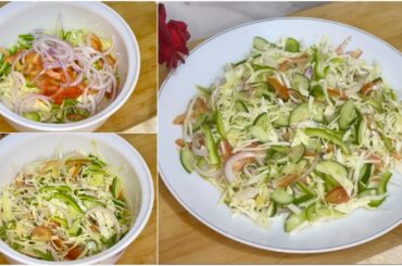 Vegetable Salad Recipe | How To Make Salad | Healthy Salad Recipe | Summer Salad