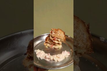 healthy Sandwich Ingredients- cucumber, tomatoes, onion, semolina, fresh cream, salt, red chilli