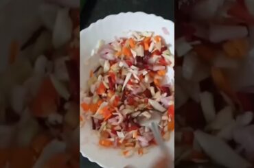 Healthy salad#food #lunch #shrots #cooking #tiffin #trending #recipe