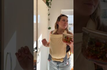 Mixed bean salsa as the perfect meal prep snack #snacks #recipes #healthyfood #easyrecipe