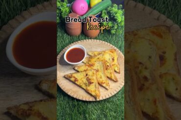 Quick 10 mins Breakfast idea | Rava Toast recipe | Bread Toast Recipe #youtube #shorts #viral #food