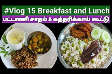 #Vlog15 Healthy Breakfast and Healthy Lunch Recipes/Lachu/tamil